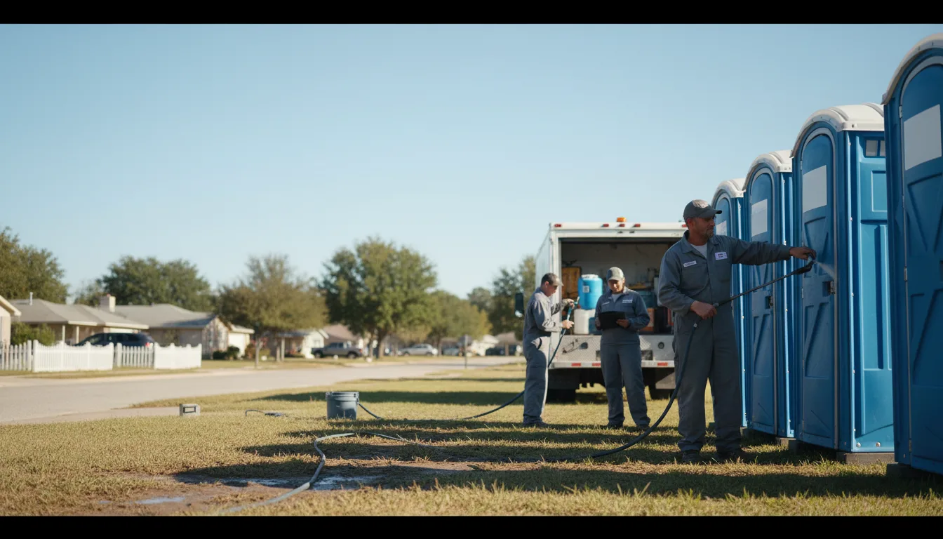Long-Term Portable Toilet Rental in Fanshawe, OK near me